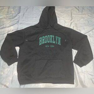 Brooklyn New York Black Hoodie